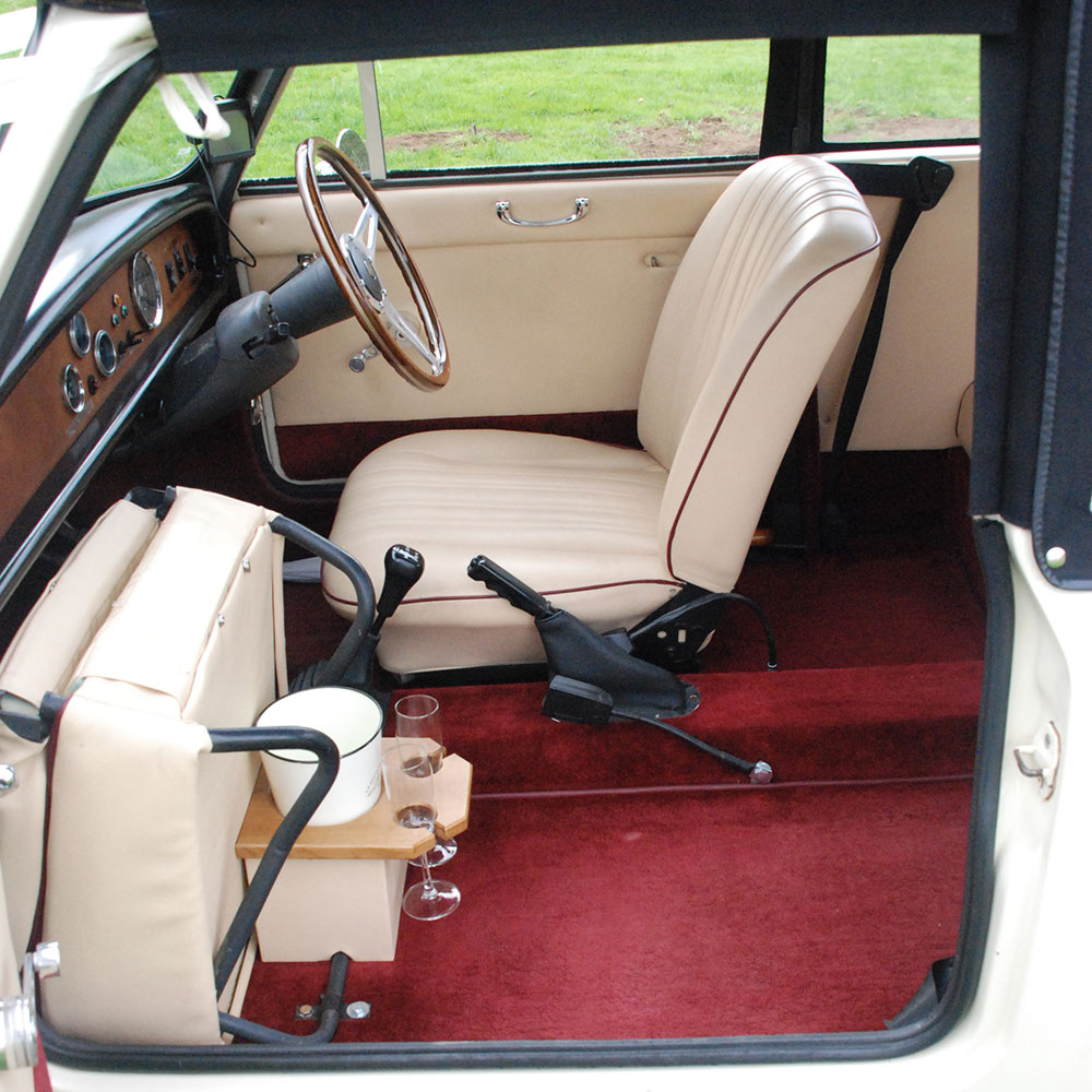 Beauford Wedding Car Interior